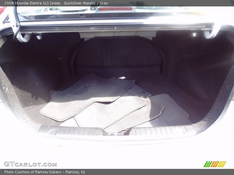 QuickSilver Metallic / Gray 2008 Hyundai Elantra GLS Sedan