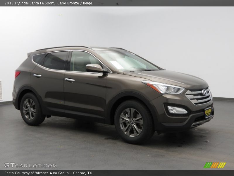 Cabo Bronze / Beige 2013 Hyundai Santa Fe Sport