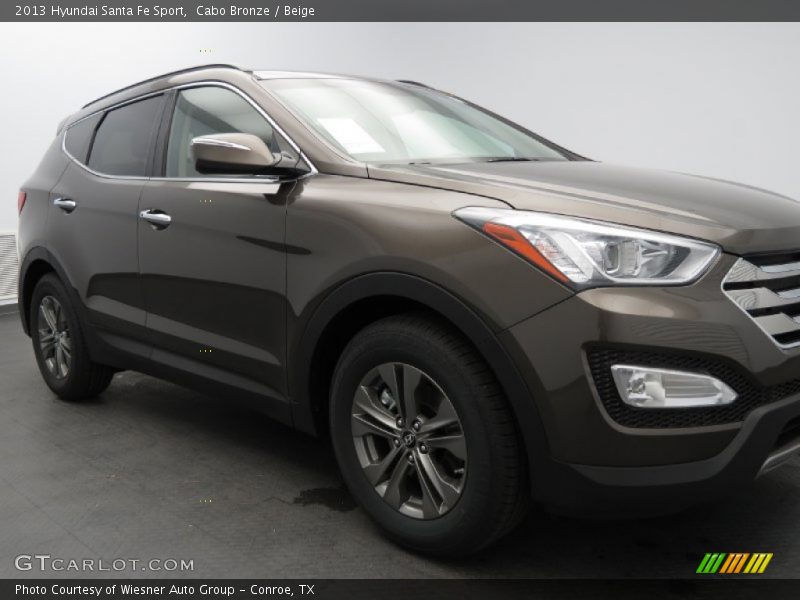 Cabo Bronze / Beige 2013 Hyundai Santa Fe Sport