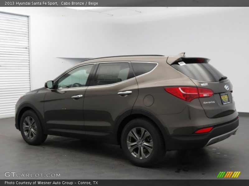 Cabo Bronze / Beige 2013 Hyundai Santa Fe Sport