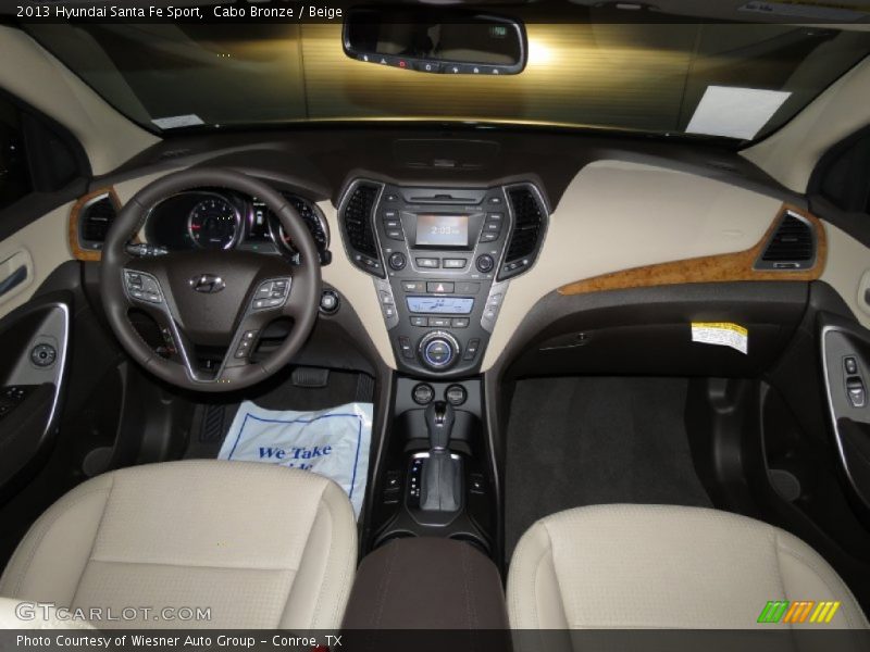Cabo Bronze / Beige 2013 Hyundai Santa Fe Sport