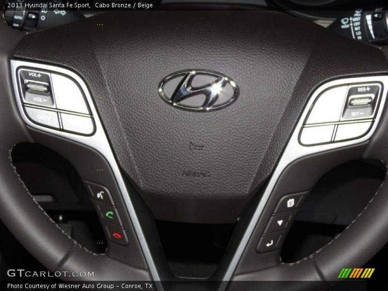 Cabo Bronze / Beige 2013 Hyundai Santa Fe Sport