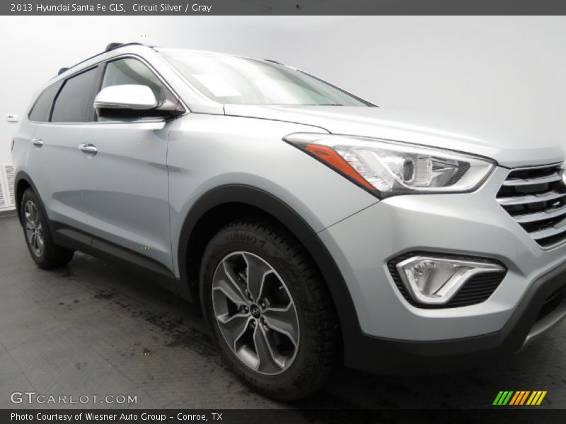 Circuit Silver / Gray 2013 Hyundai Santa Fe GLS