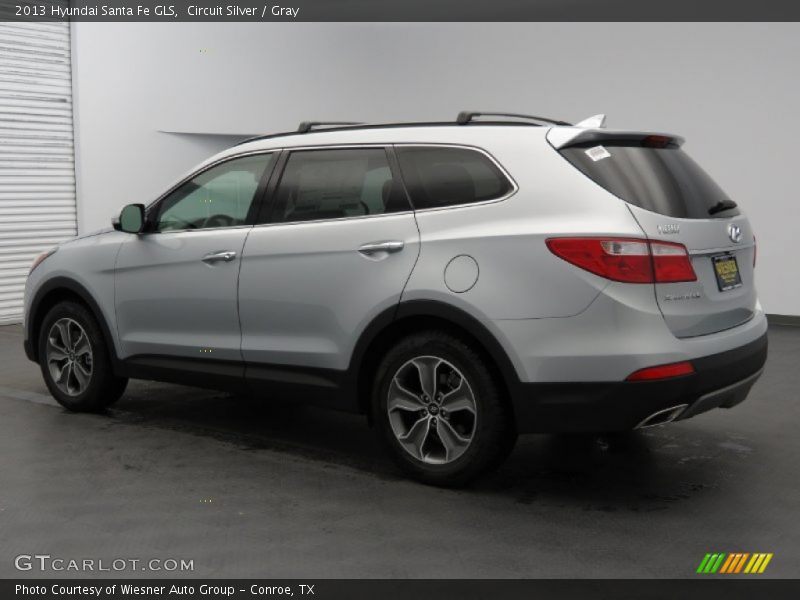 Circuit Silver / Gray 2013 Hyundai Santa Fe GLS