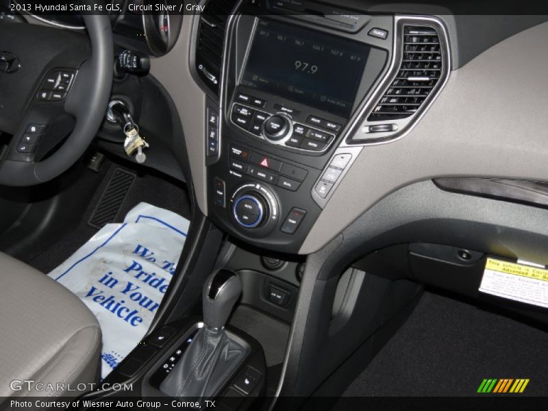 Circuit Silver / Gray 2013 Hyundai Santa Fe GLS
