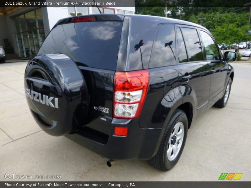 Black Pearl / Beige 2011 Suzuki Grand Vitara Premium 4x4