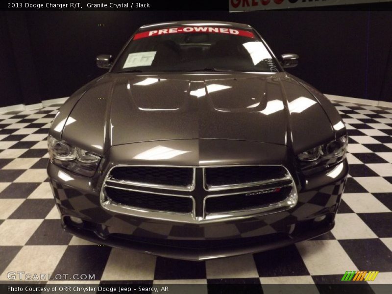 Granite Crystal / Black 2013 Dodge Charger R/T