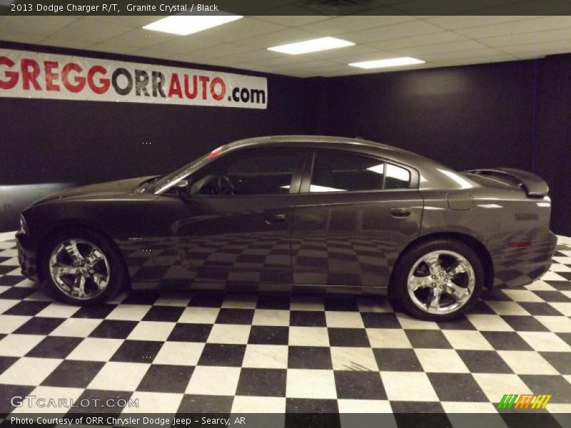Granite Crystal / Black 2013 Dodge Charger R/T