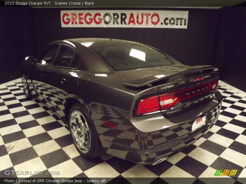 Granite Crystal / Black 2013 Dodge Charger R/T