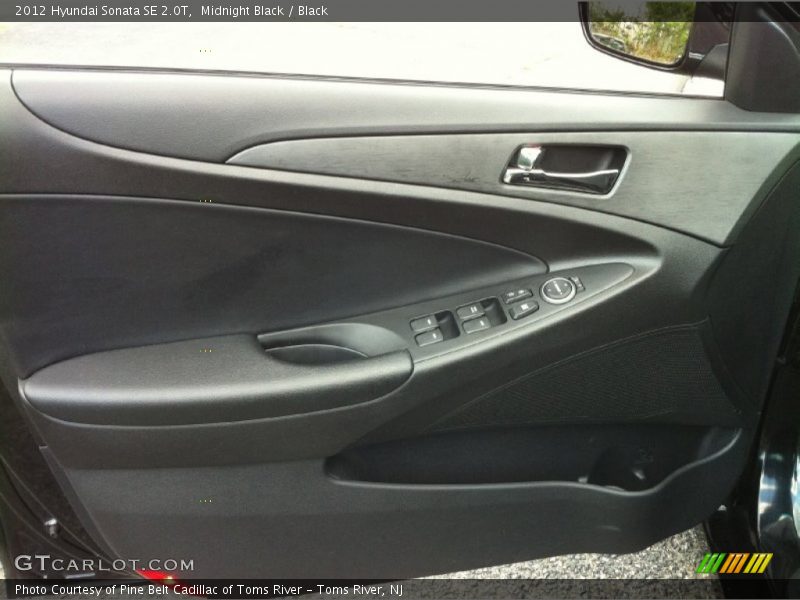 Midnight Black / Black 2012 Hyundai Sonata SE 2.0T