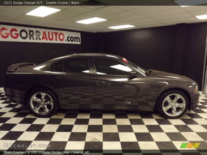 Granite Crystal / Black 2013 Dodge Charger R/T