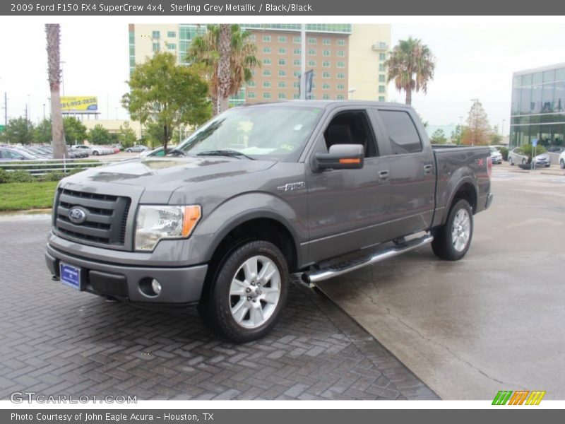 Sterling Grey Metallic / Black/Black 2009 Ford F150 FX4 SuperCrew 4x4