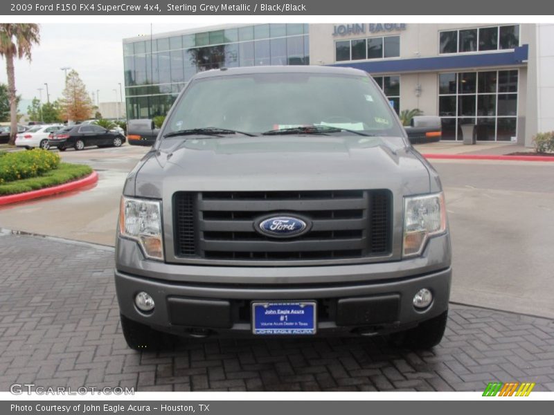 Sterling Grey Metallic / Black/Black 2009 Ford F150 FX4 SuperCrew 4x4