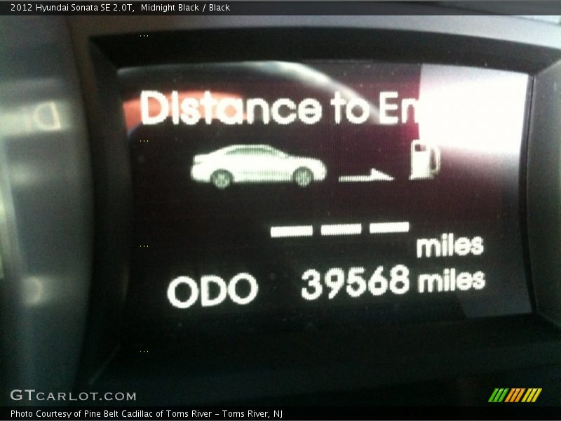 Midnight Black / Black 2012 Hyundai Sonata SE 2.0T