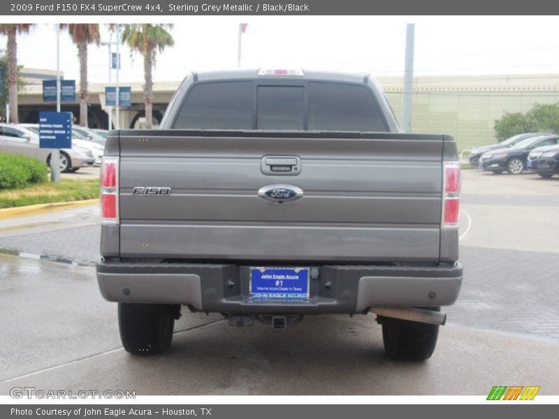 Sterling Grey Metallic / Black/Black 2009 Ford F150 FX4 SuperCrew 4x4
