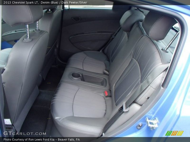 Denim (Blue) / Dark Pewter/Silver 2013 Chevrolet Spark LT