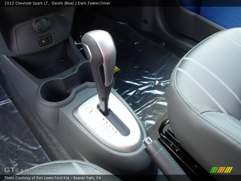 Denim (Blue) / Dark Pewter/Silver 2013 Chevrolet Spark LT
