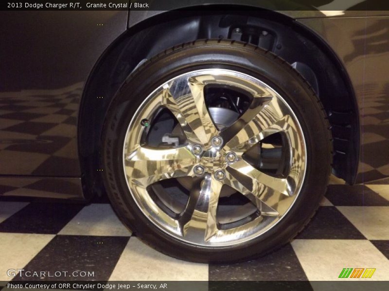 Granite Crystal / Black 2013 Dodge Charger R/T
