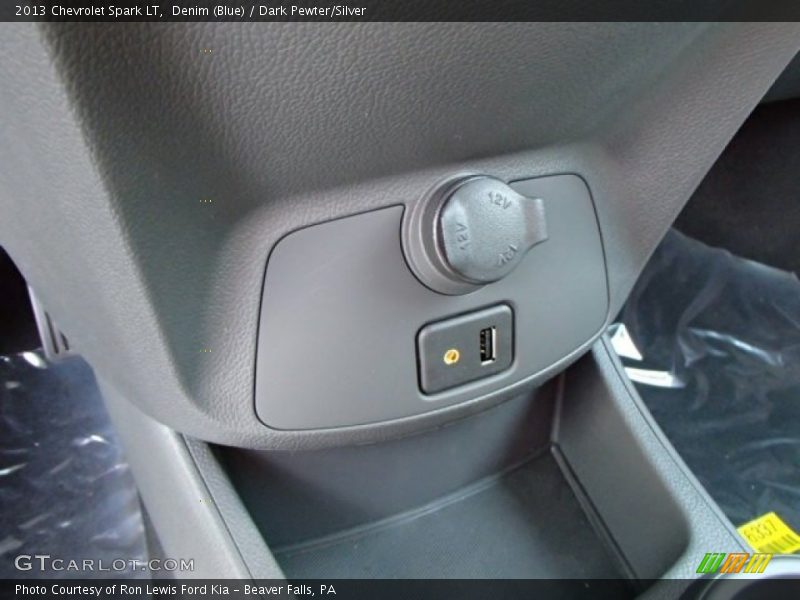 Denim (Blue) / Dark Pewter/Silver 2013 Chevrolet Spark LT