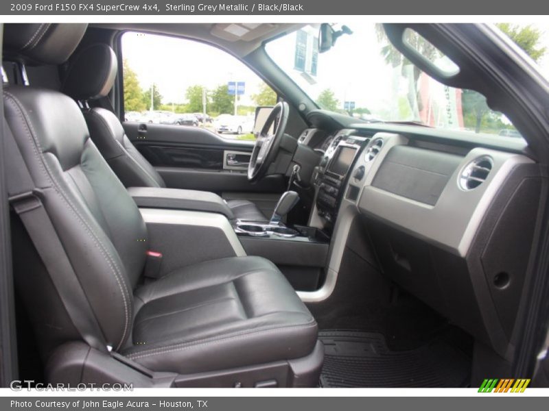 Sterling Grey Metallic / Black/Black 2009 Ford F150 FX4 SuperCrew 4x4