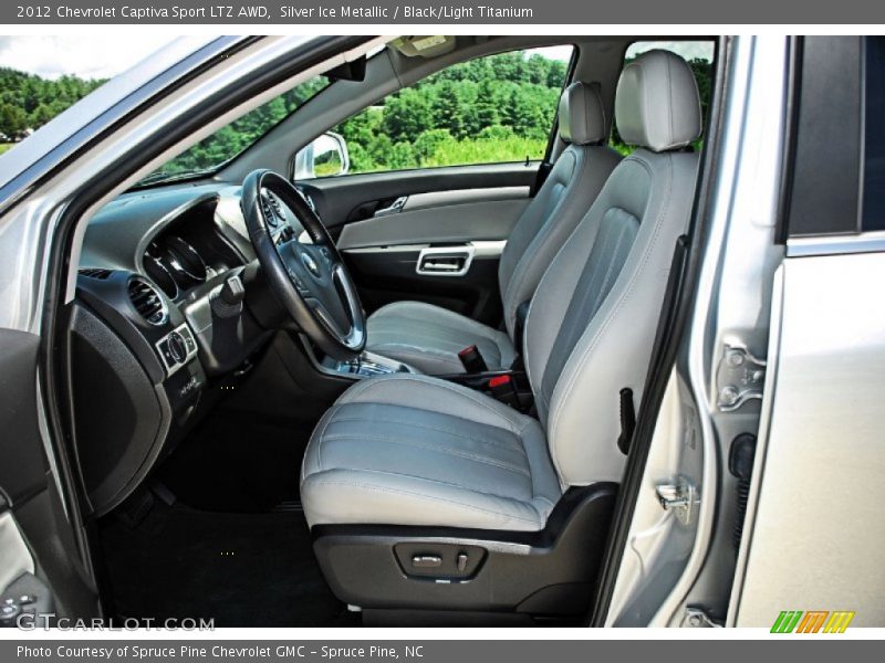 Front Seat of 2012 Captiva Sport LTZ AWD