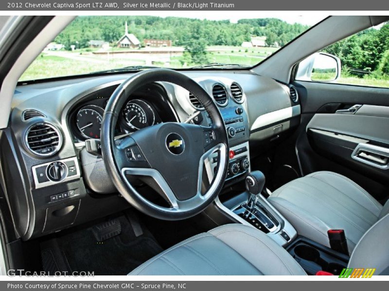 Black/Light Titanium Interior - 2012 Captiva Sport LTZ AWD 