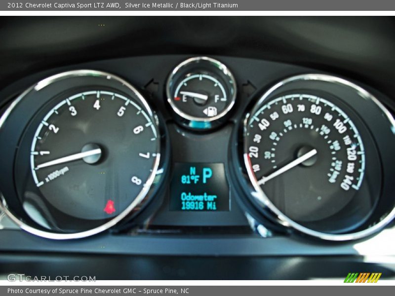  2012 Captiva Sport LTZ AWD LTZ AWD Gauges