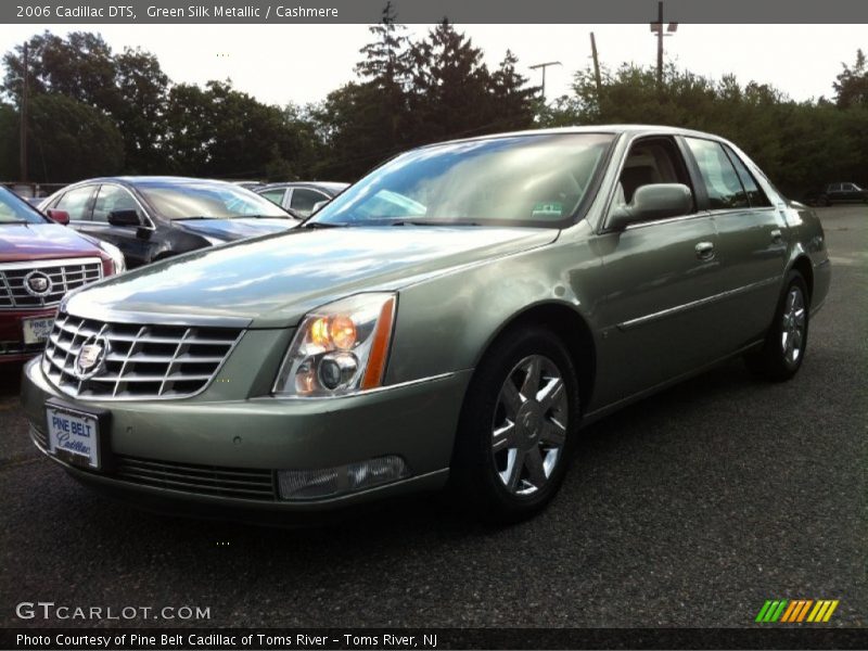 Green Silk Metallic / Cashmere 2006 Cadillac DTS