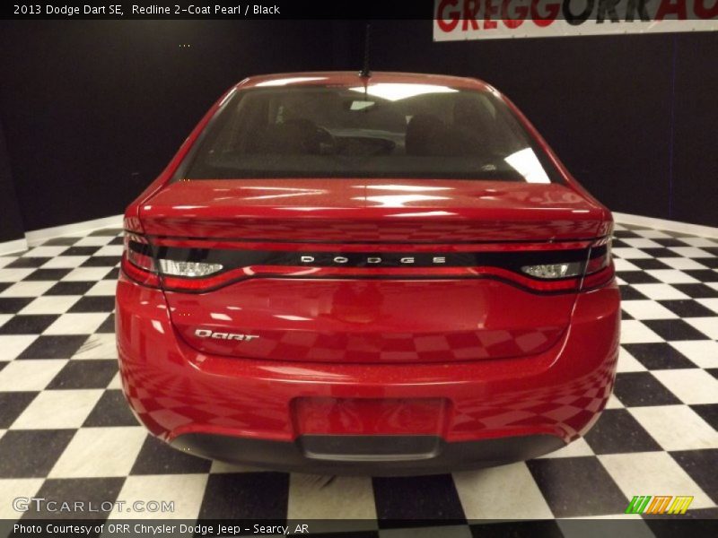 Redline 2-Coat Pearl / Black 2013 Dodge Dart SE