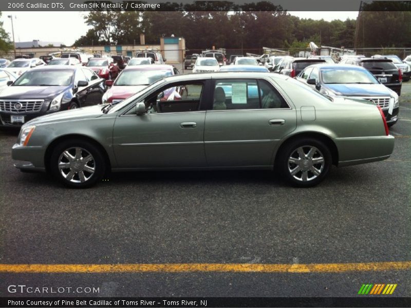 Green Silk Metallic / Cashmere 2006 Cadillac DTS