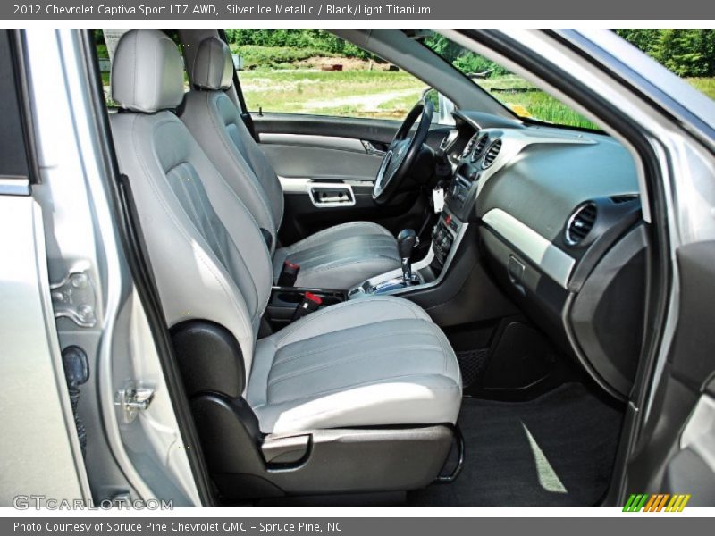 Front Seat of 2012 Captiva Sport LTZ AWD