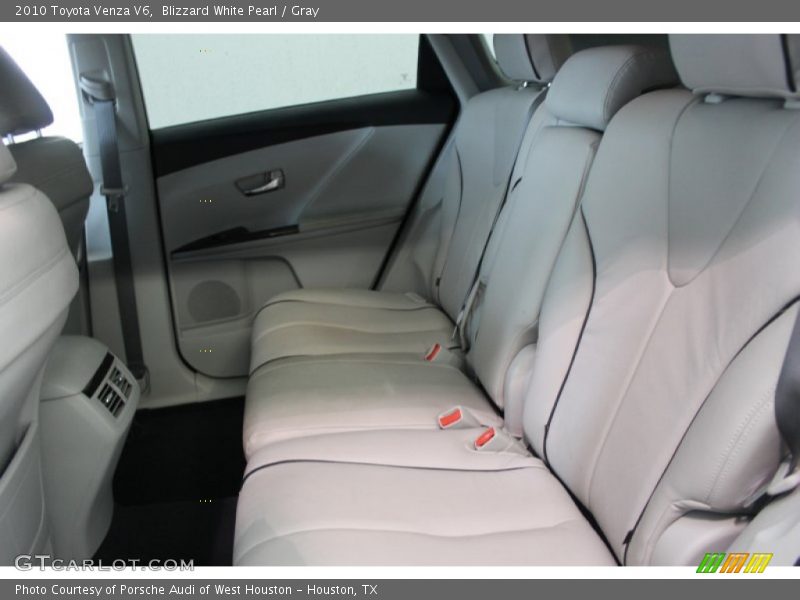 Blizzard White Pearl / Gray 2010 Toyota Venza V6