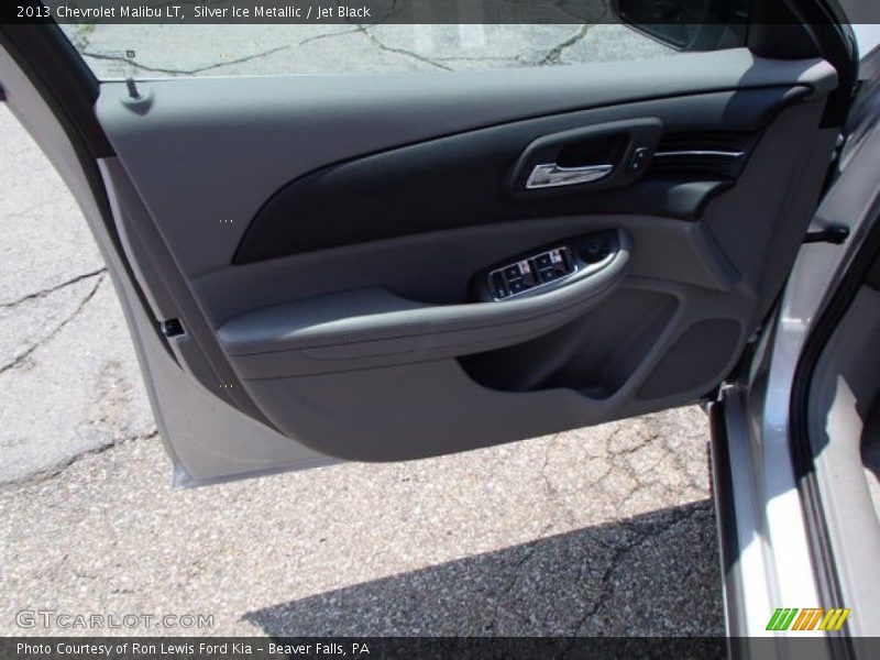 Silver Ice Metallic / Jet Black 2013 Chevrolet Malibu LT