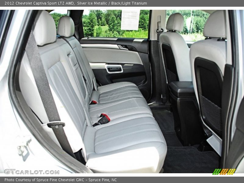 Rear Seat of 2012 Captiva Sport LTZ AWD