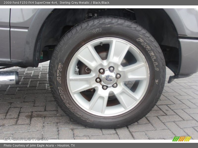 Sterling Grey Metallic / Black/Black 2009 Ford F150 FX4 SuperCrew 4x4