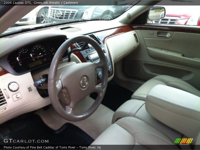 Green Silk Metallic / Cashmere 2006 Cadillac DTS