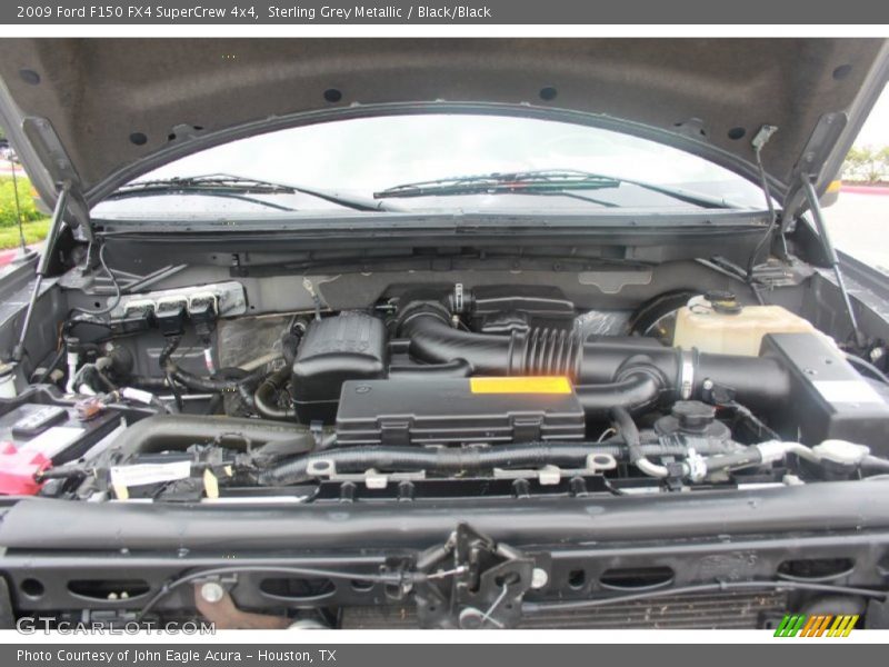 Sterling Grey Metallic / Black/Black 2009 Ford F150 FX4 SuperCrew 4x4
