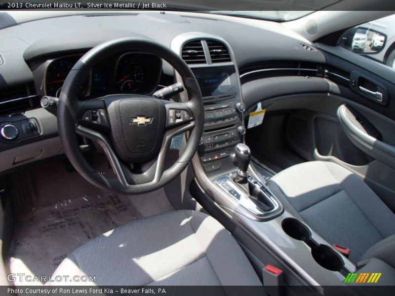 Silver Ice Metallic / Jet Black 2013 Chevrolet Malibu LT