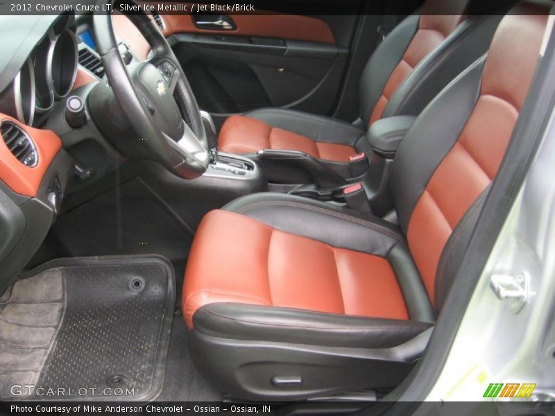 Front Seat of 2012 Cruze LT