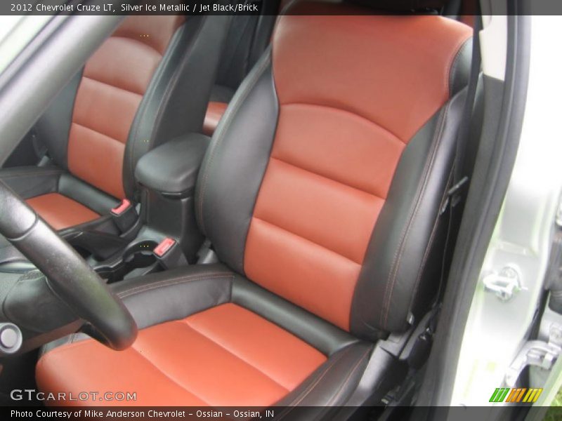 Front Seat of 2012 Cruze LT