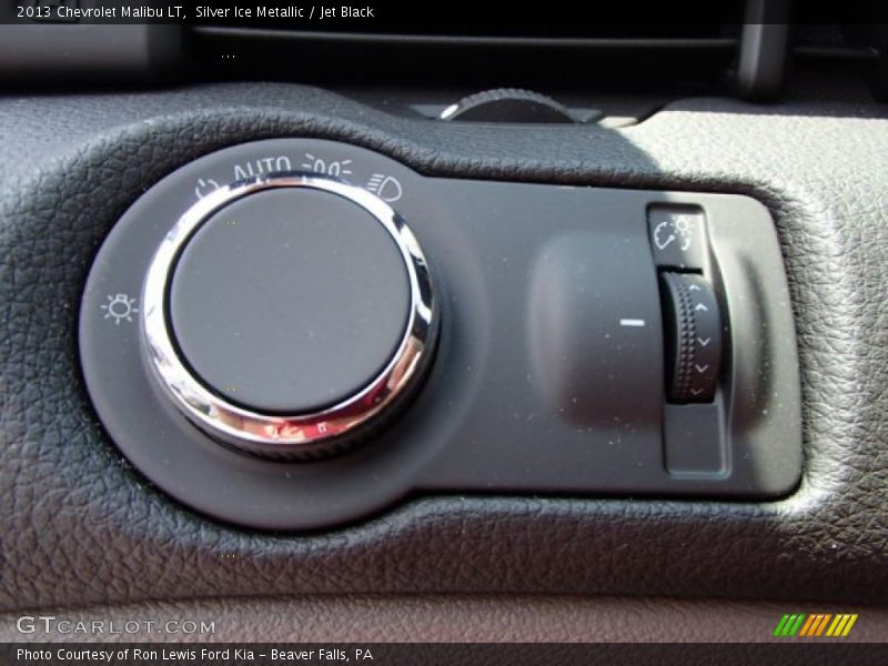 Silver Ice Metallic / Jet Black 2013 Chevrolet Malibu LT