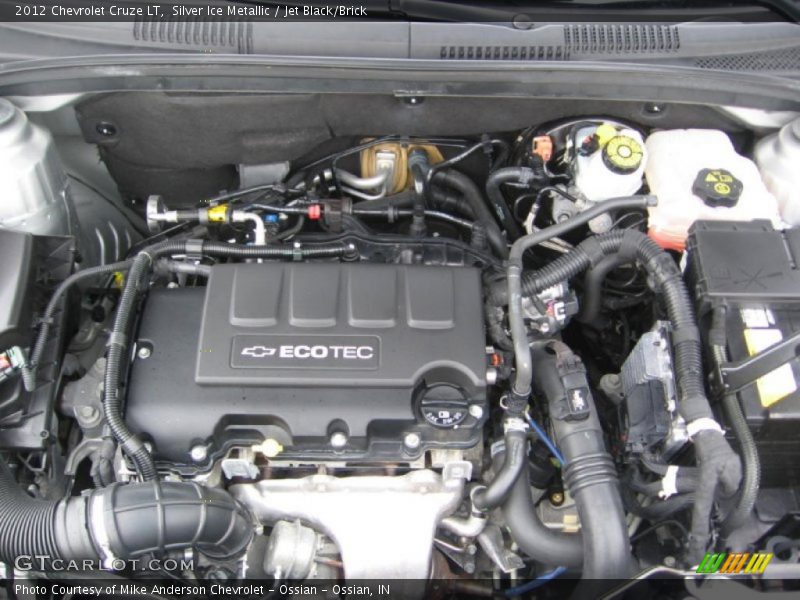  2012 Cruze LT Engine - 1.4 Liter DI Turbocharged DOHC 16-Valve VVT 4 Cylinder