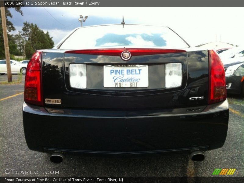 Black Raven / Ebony 2006 Cadillac CTS Sport Sedan