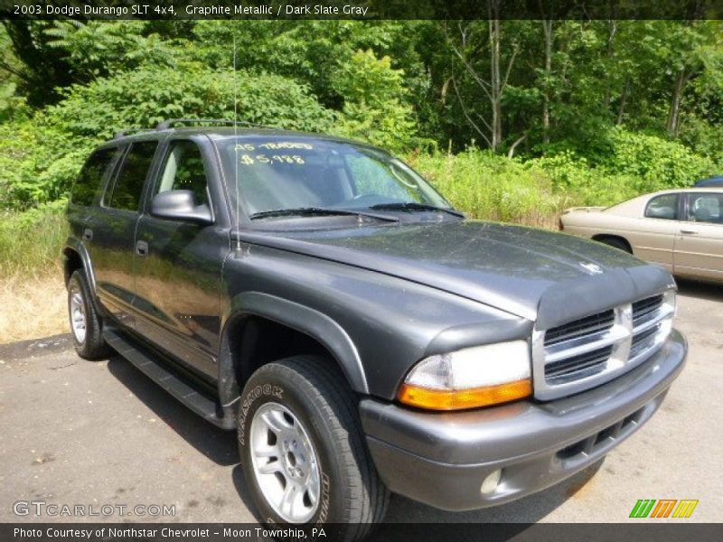 Graphite Metallic / Dark Slate Gray 2003 Dodge Durango SLT 4x4