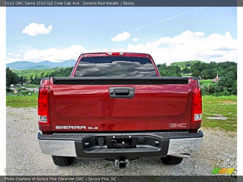 Sonoma Red Metallic / Ebony 2013 GMC Sierra 1500 SLE Crew Cab 4x4