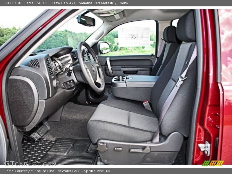 Sonoma Red Metallic / Ebony 2013 GMC Sierra 1500 SLE Crew Cab 4x4
