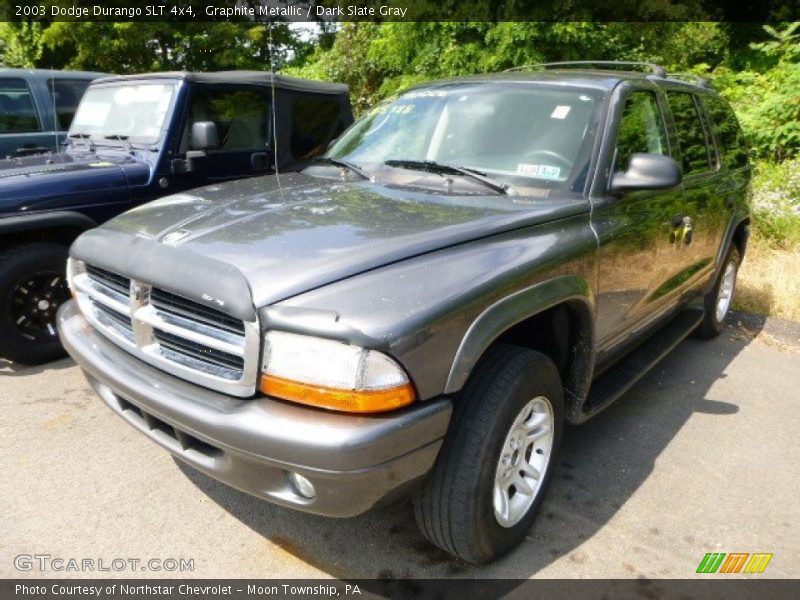 Graphite Metallic / Dark Slate Gray 2003 Dodge Durango SLT 4x4
