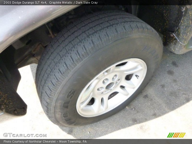 Graphite Metallic / Dark Slate Gray 2003 Dodge Durango SLT 4x4