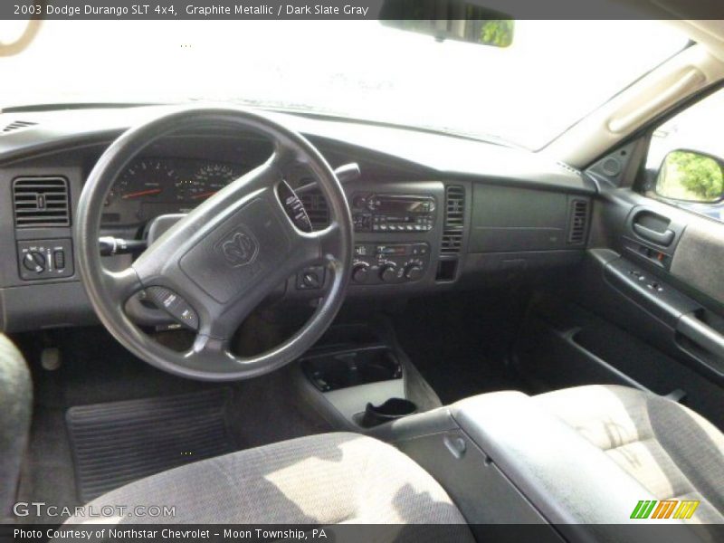 Graphite Metallic / Dark Slate Gray 2003 Dodge Durango SLT 4x4