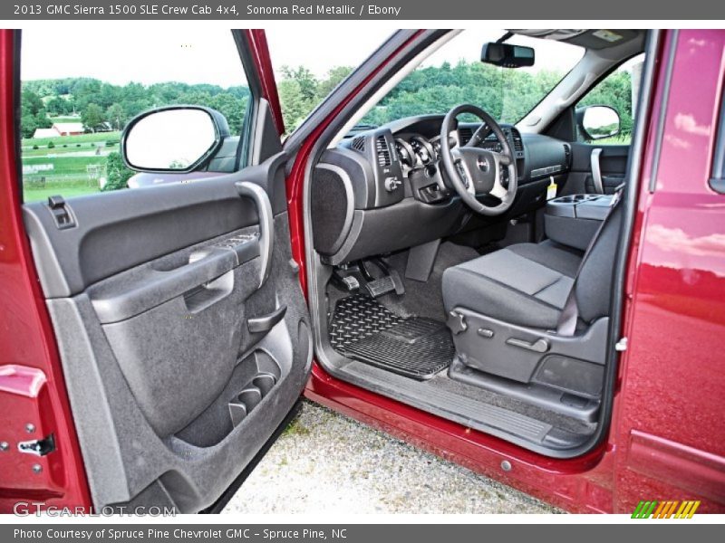 Sonoma Red Metallic / Ebony 2013 GMC Sierra 1500 SLE Crew Cab 4x4